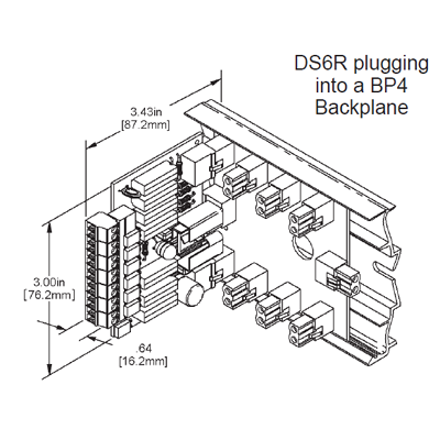 BAPI BA/DS6R Dry Switch Monitor