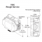 BAPI BA/VOC10-V-BB VOC Sensor Rugged Enclosure 0-10Vdc