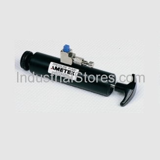 Ametek AM-T-811-M Vacuum Pressure Hand Pump 0-13psi (Metric Threads)