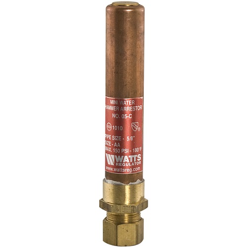 Watts 0009851 Lead Free Mini Water Hammer Arrestor 1/2" LF05