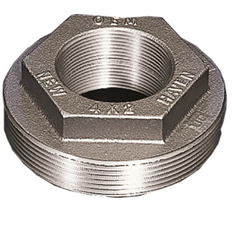 Beckett 14568 Double Tapped Bushing 1-1/4" Male x 1/2" Female Inside Hex