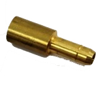 Fittings F10076 Adapter 1/4" ID to 1/4" Barb Solder