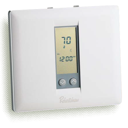 Robertshaw 300-207 Digital Non-Programmable Thermostat 1H/1C for Heat Pump