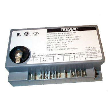 Fenwal 05-384401-755 (H Model) Refurbished Direct Spark Ignition Module 120V 10-Second Trial for Ignition (Sold  As Is)