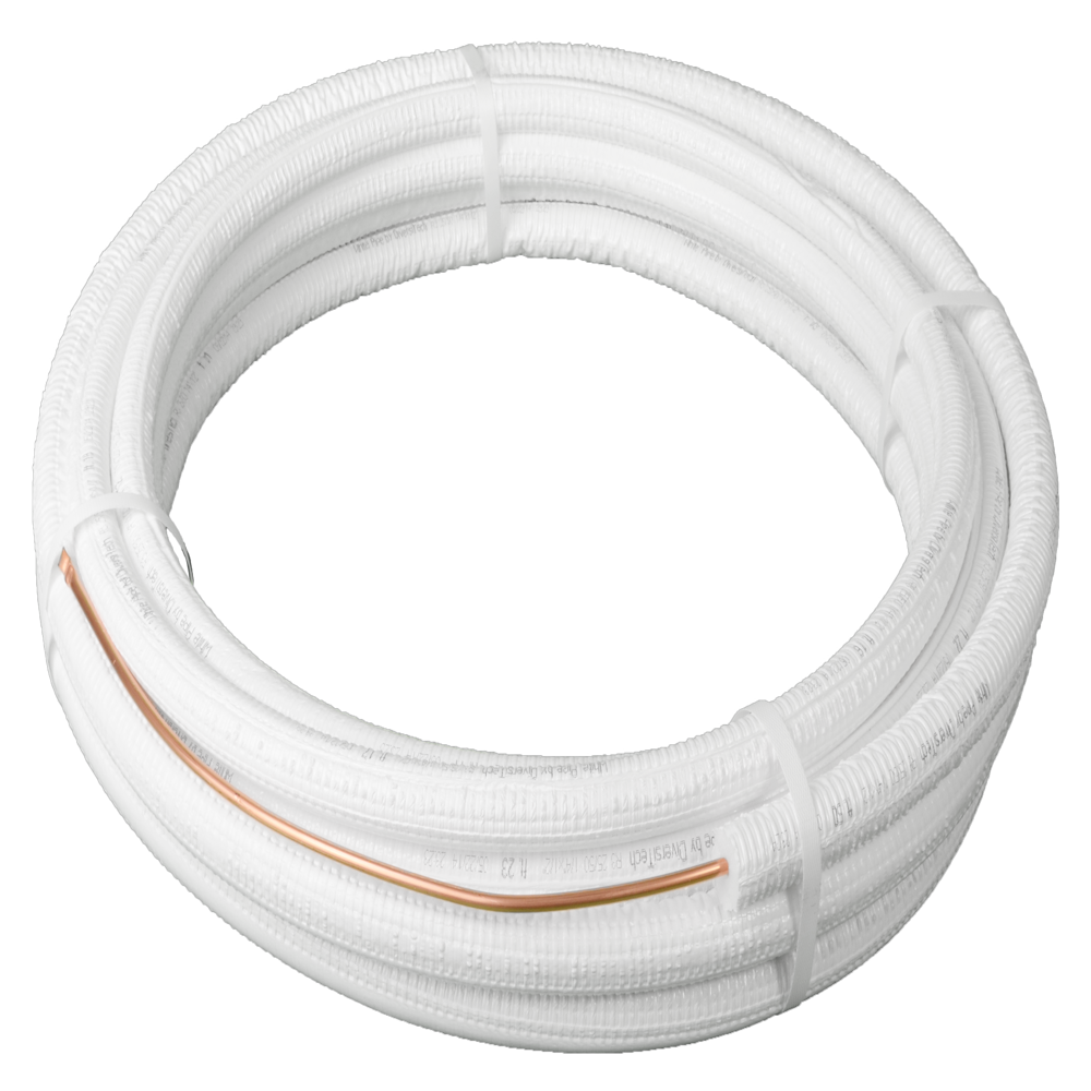 DiversiTech WP1214-50 White Pipe 1/4x1/2" x 50ft