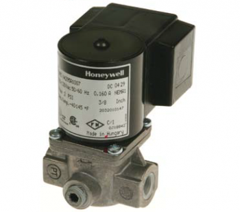 Honeywell V4295A1007 Solenoid Valve 120V Normally Closed 2psi 3/8" NPT