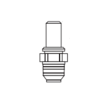 Baso Y90BB-3325 Male Pipe Fitting 1/8" with 0.025 Orifice