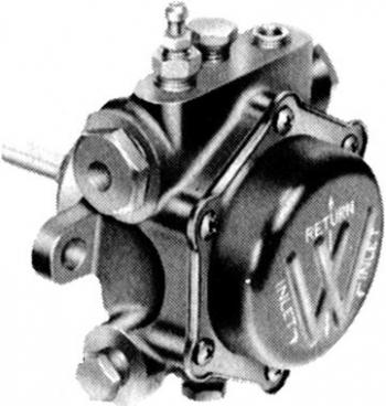 Webster 22R221D-5AA14 Series R Service Saver Fuel Pump Two Stage 3450Rpm 2-Filter 300psi Clockwise with Right Port