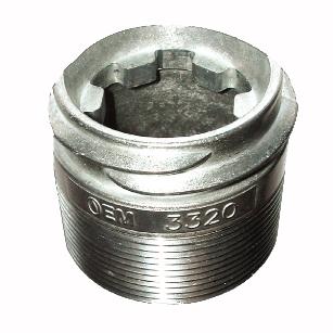 Beckett 13212 SpeedFill Straight Connector 1-1/4"