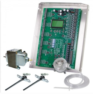 iO HVAC Controls ZP6-ESP-KIT Control Panel 6-Zone Kit with Static Pressure Sensor