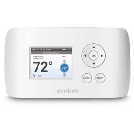 Ecobee EB-EMSSI-01 Energy Management System Thermostat Programmable with Auto WiFi 7-Day 2-Heat/2-Cool