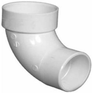 York S1-PVC-D323-030 Elbow Stree Long Radius 45-Degree 3" Schedule #40