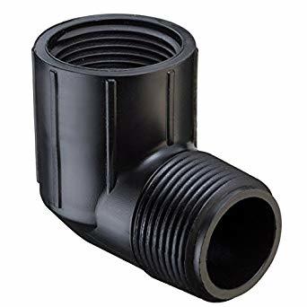 York S1-PVC-M412-005 Elbow MIPT X FIPT 1/2" 90-Degree